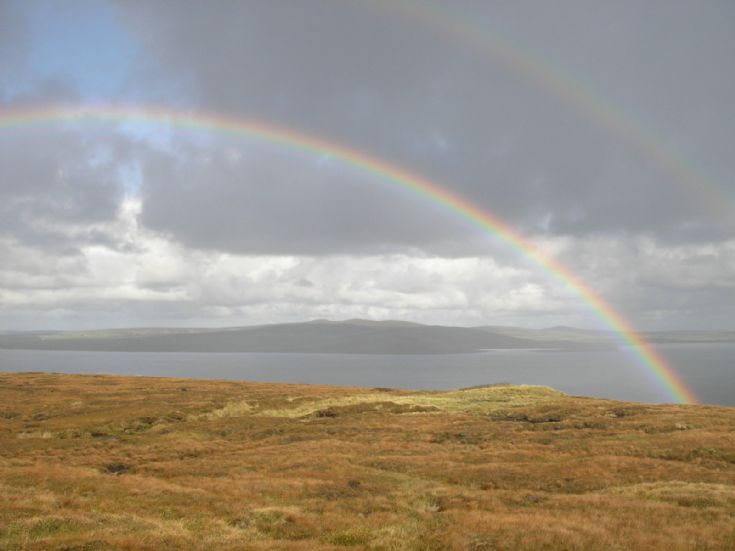 Rainbows over Hoy