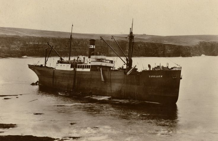 Curslack stranded at Windwick