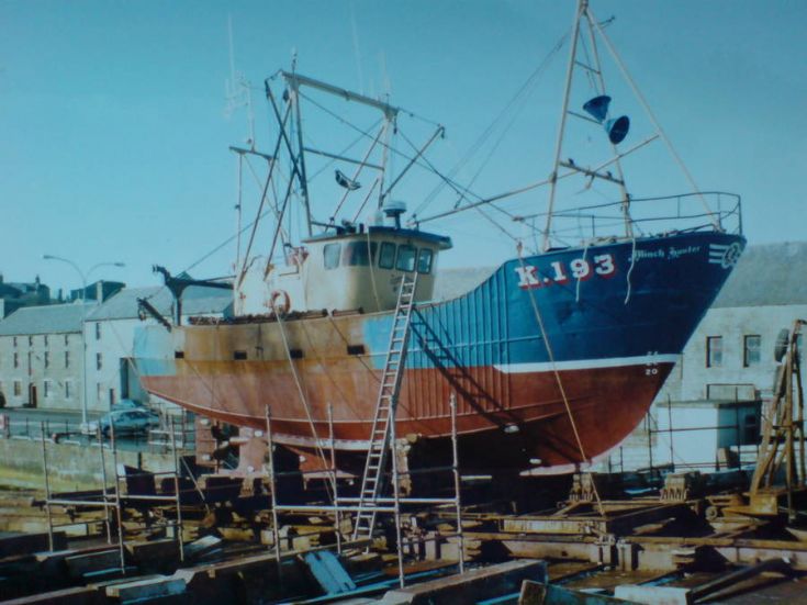 Former Orkney clam boat Minch Hunter
