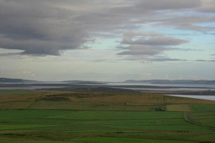 Shooting from South Ronaldsay towards Stromness