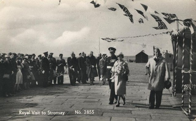 Royal visit to Stronsay