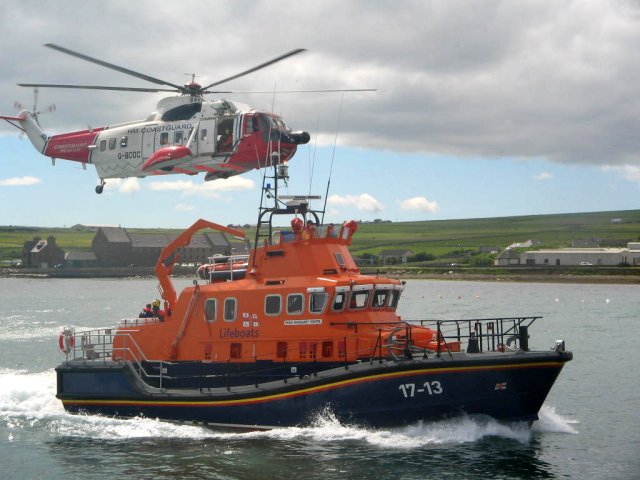 RNLB Margaret Foster and Oscar Charlie