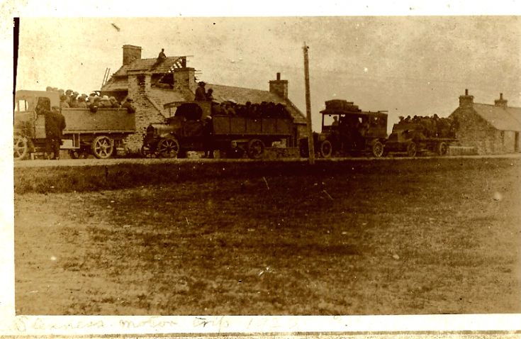 Stenness motor trip 1920