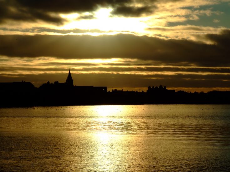 Kirkwall Bay sunset