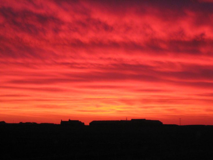 Red Sky in the Morning