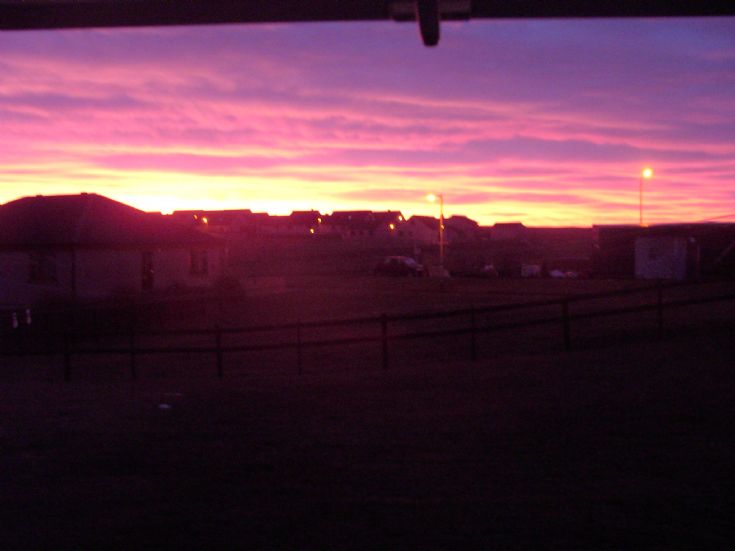 Sunrise Hamnavoe Stromness