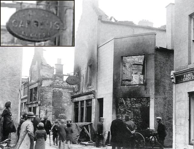Garden's after the fire of 1938