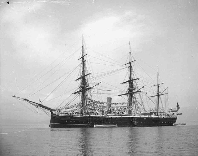 British Training Squadron in Kirkwall Bay, 1899