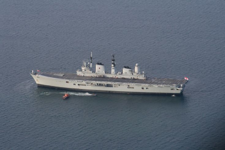 Ark Royal in Scapa Flow