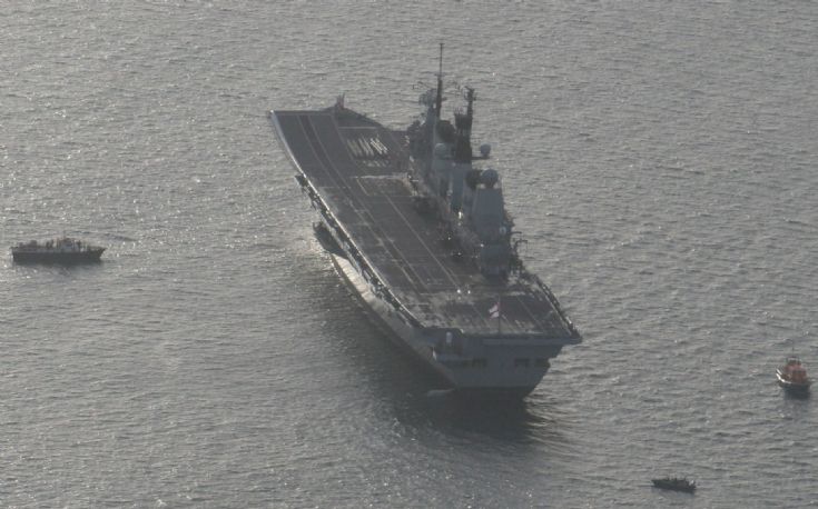 Ark Royal in Scapa Flow