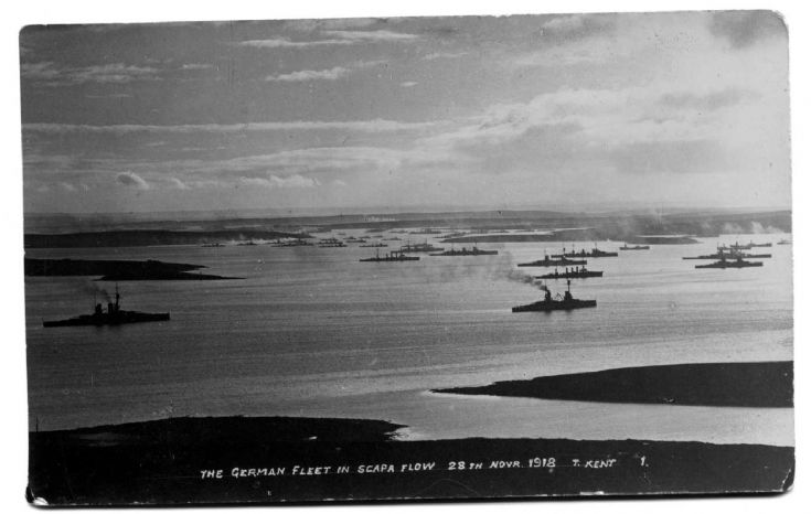 The German Fleet in Scapa Flow