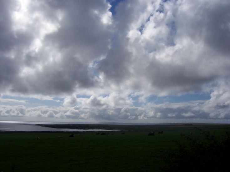 Looking from Cleat towards Houseby, Stronsay