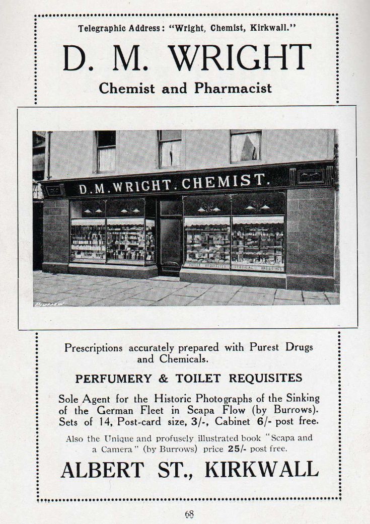 D M Wright Chemist