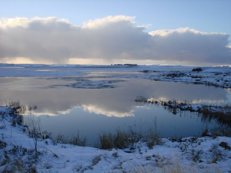 Reflection on Harray Loch