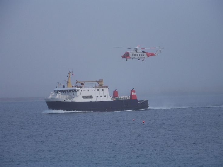 Coastguard training exercise