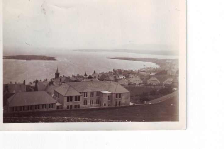 Stromness Academy from Brinkies Brae