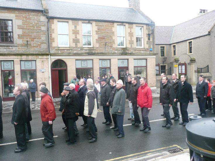 BB parade 100 years Kirkwall company