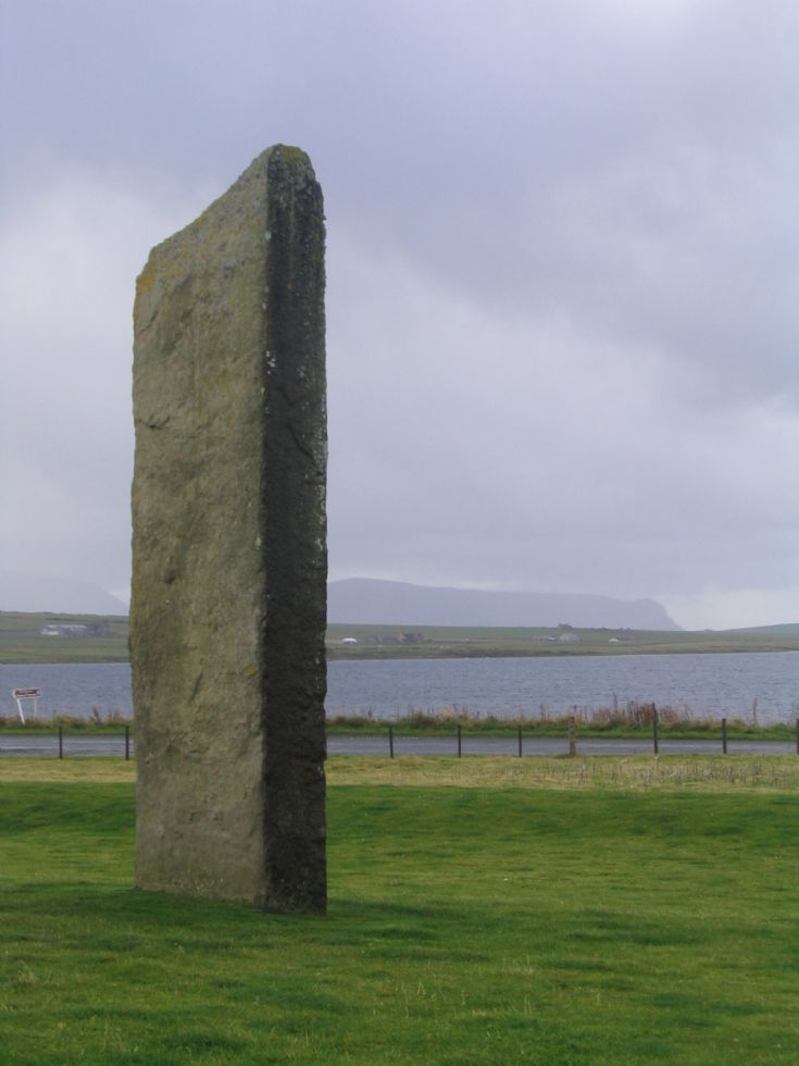 Standing stone