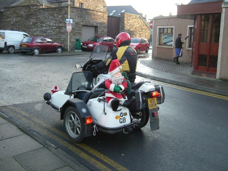 Santa was much smaller than I expected