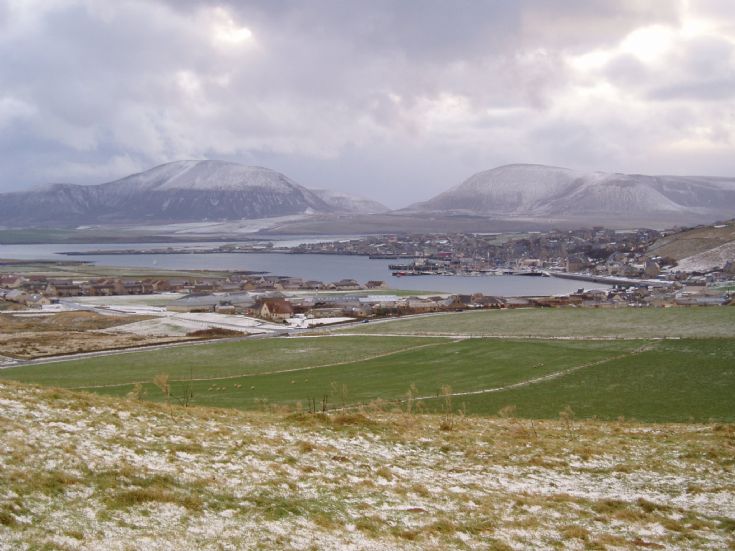 Stromness- a winter scene