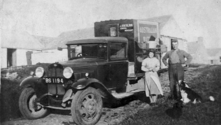 Nicolson's travelling shop
