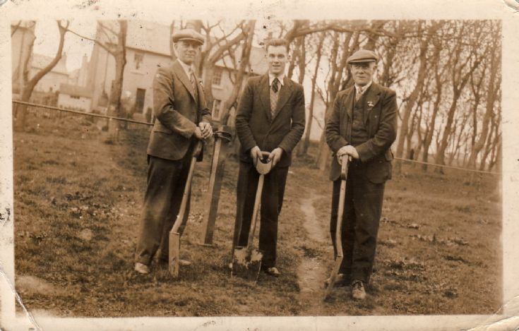 Tree planting at the Willows, Kirkwall