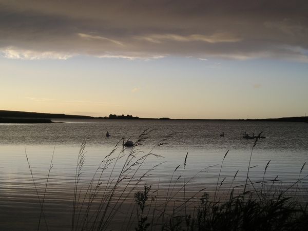 Skaill Loch at Dusk