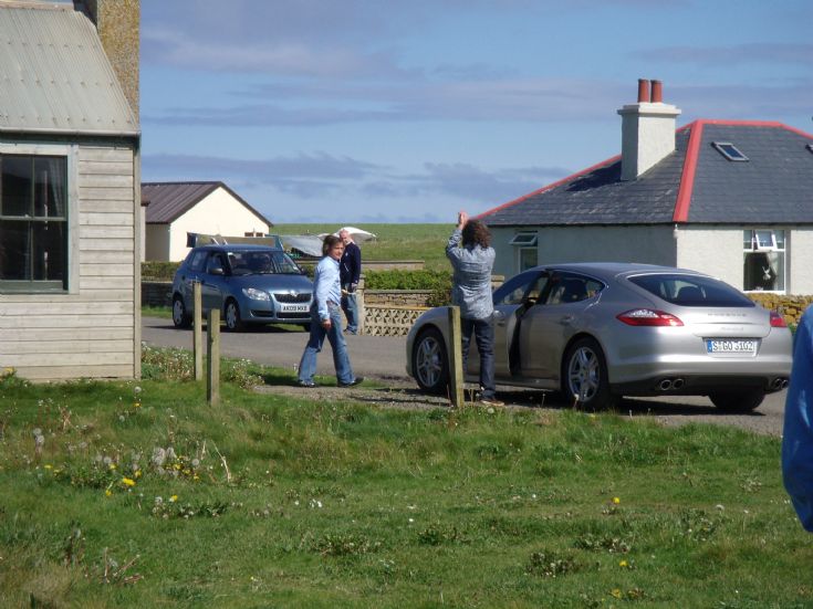 Top Gear in Birsay.