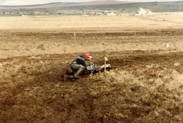 Scrambling at Hackland in Sandwick