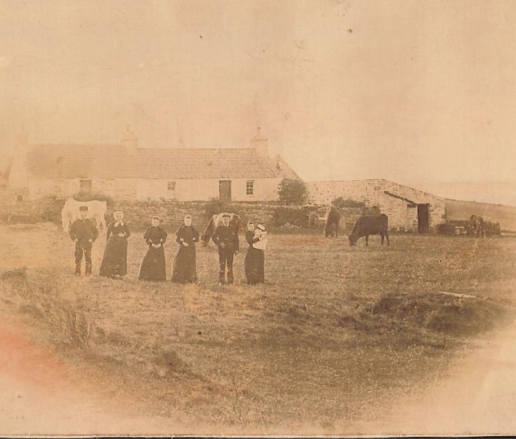 Flaws ancestors at their Orkney croft