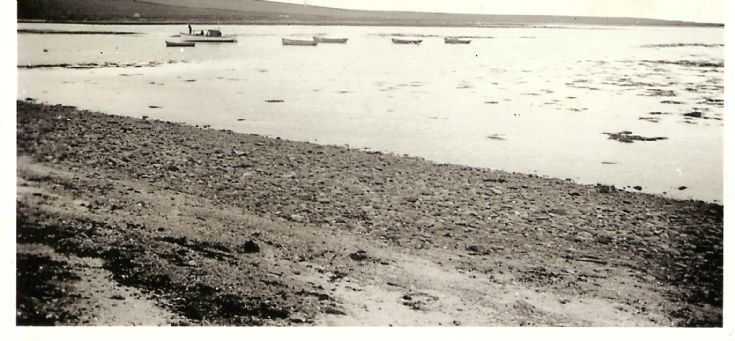 Boats In The Pow At Housebay Stronsay
