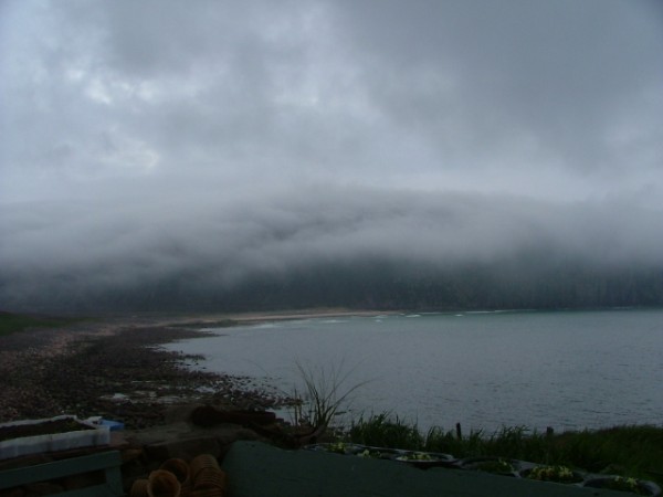 Rackwick in the mist