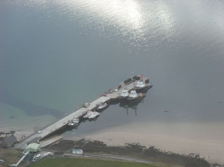Scapa pier.