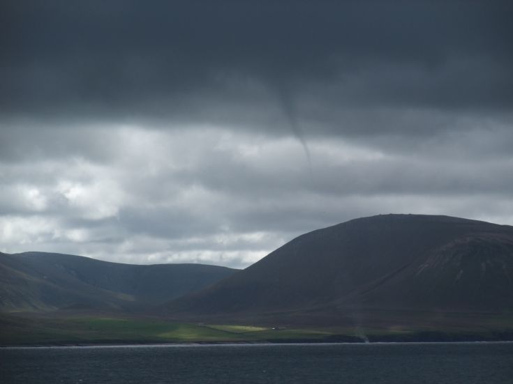 Twister in Hoy Sound