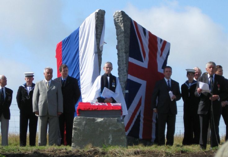 Arctic Convoys Memorial unveiling