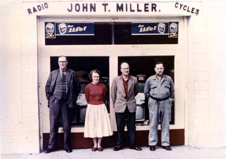 The office, pumps, shop and workshop staff