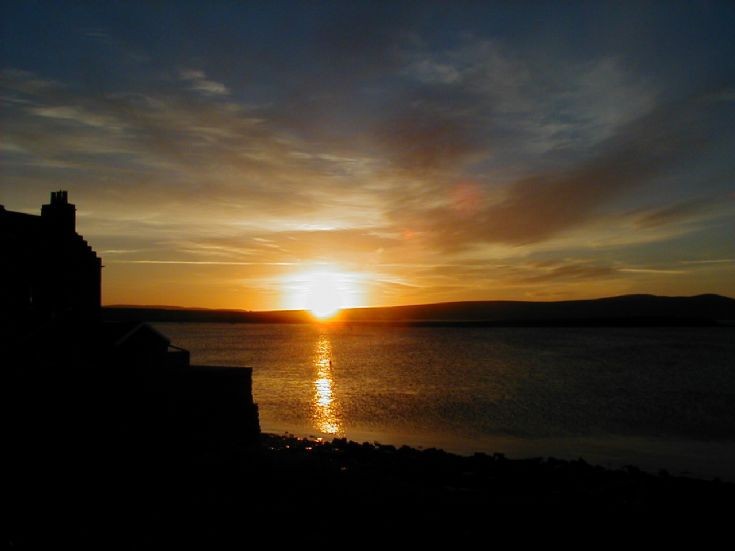 Stromness sunrise