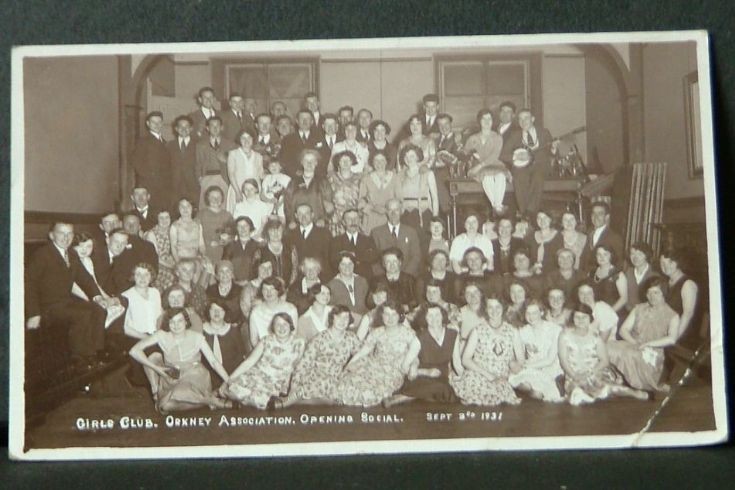 Girls Club, Orkney Association