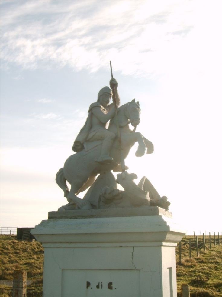St George at the Italian Chapel