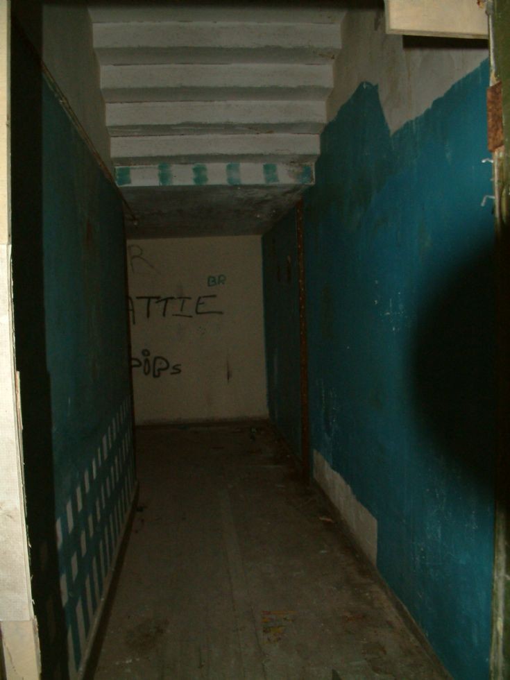 Black Building interior