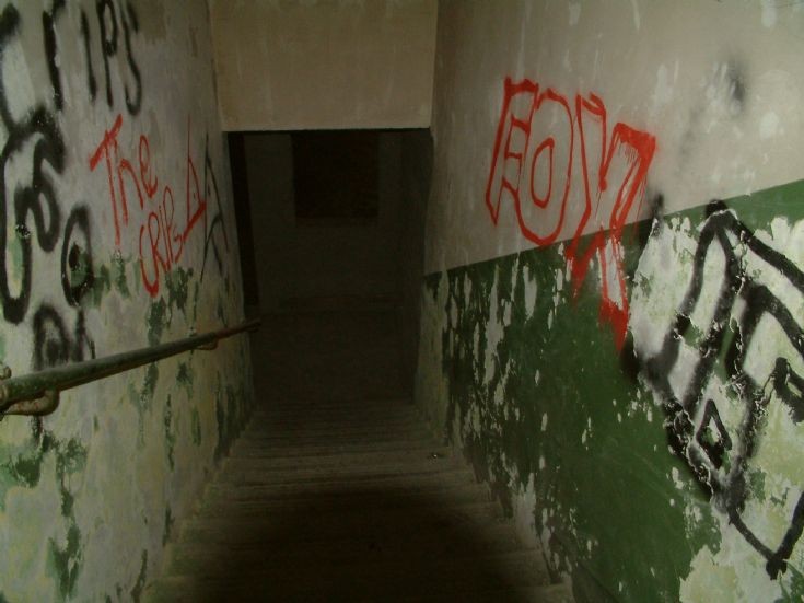 Black Building stairwell