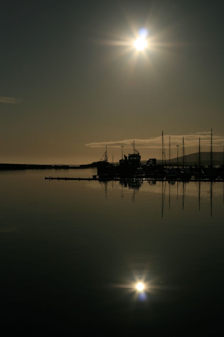 All quiet in Stromness