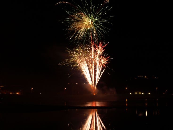 Rotary Firework Display