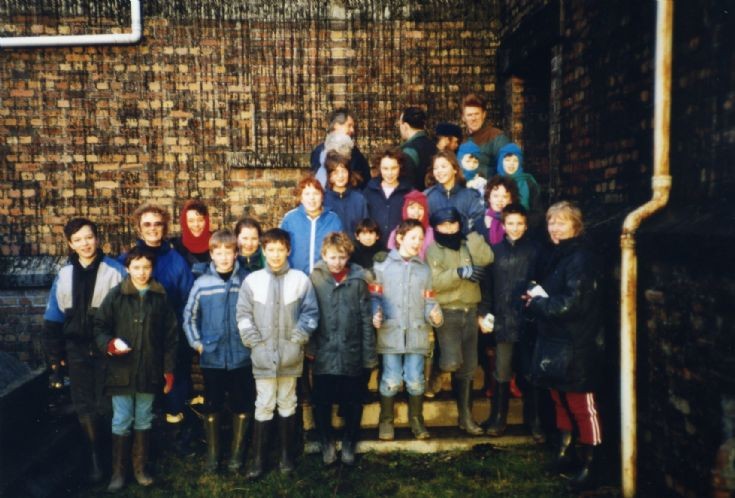 School trip to Black Building