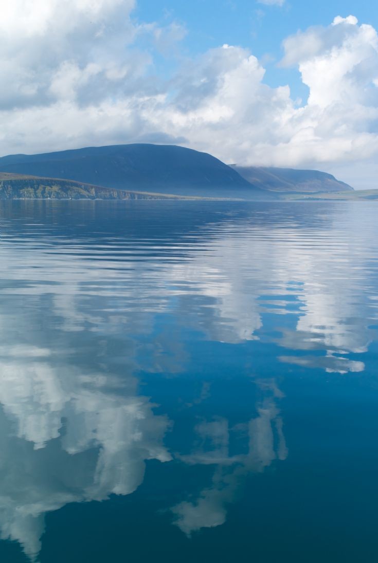 Hoy hills from Scapa Flow