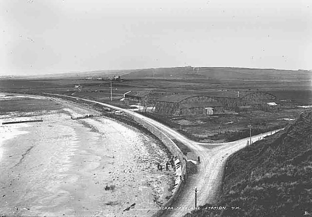 Scapa seaplane station.