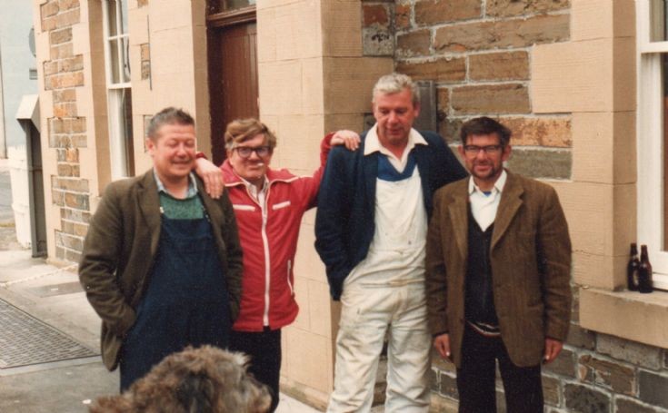 At the Harbour Office