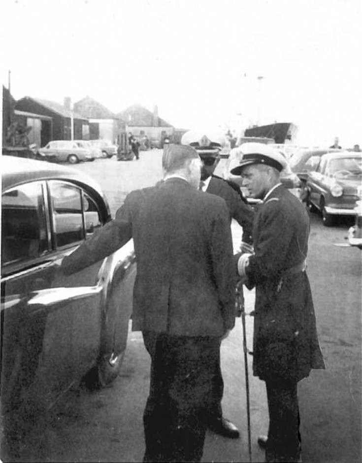 Danish Destroyer Captain Kirkwall 1966