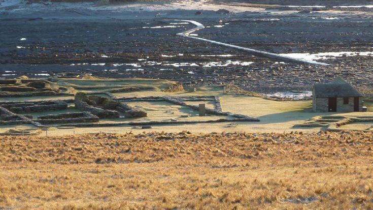 A frosty morning on the Brough of Birsay