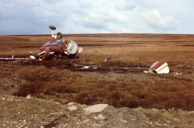 Plane Crash in Flotta
